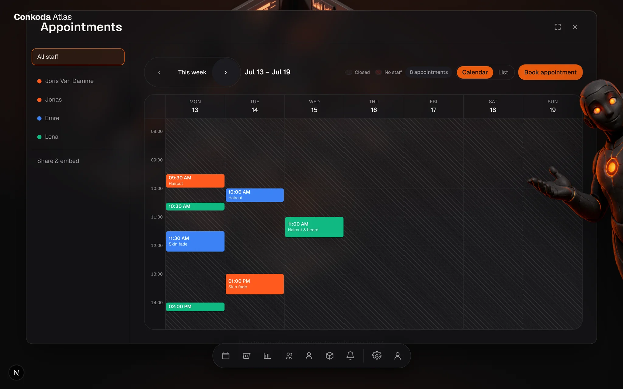 Conkoda Atlas preview, view 2