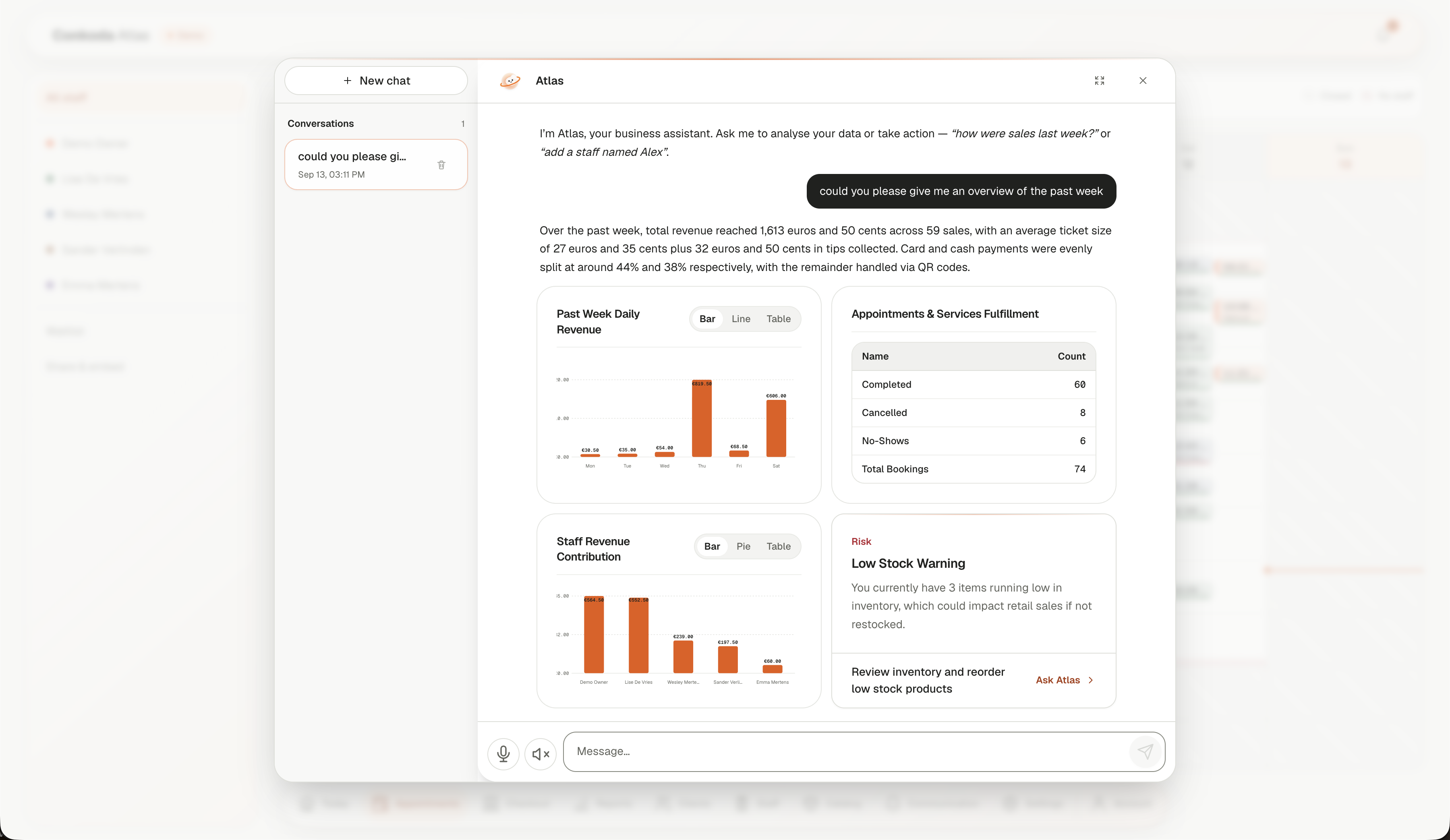 Conkoda Atlas — AI with a safety check