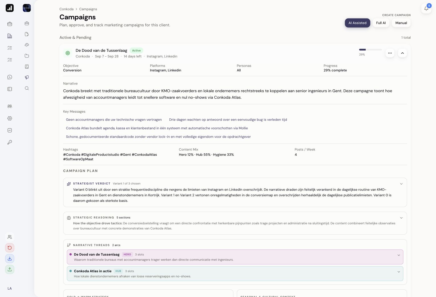 Marketing Automator — A campaign with a reason
